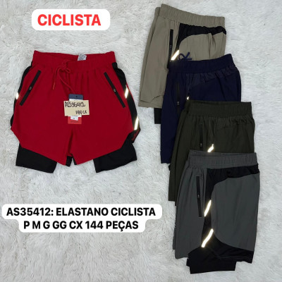 Short drifit doble unisex